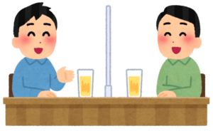 男性2人組のお客さん